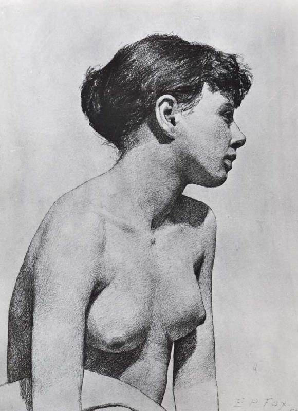 E.Phillips Fox Nude Study Sweden oil painting art